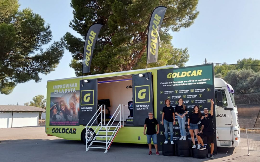 SevenMila gestiona la activación de GoldCar para el FIB Festival de Benicassim