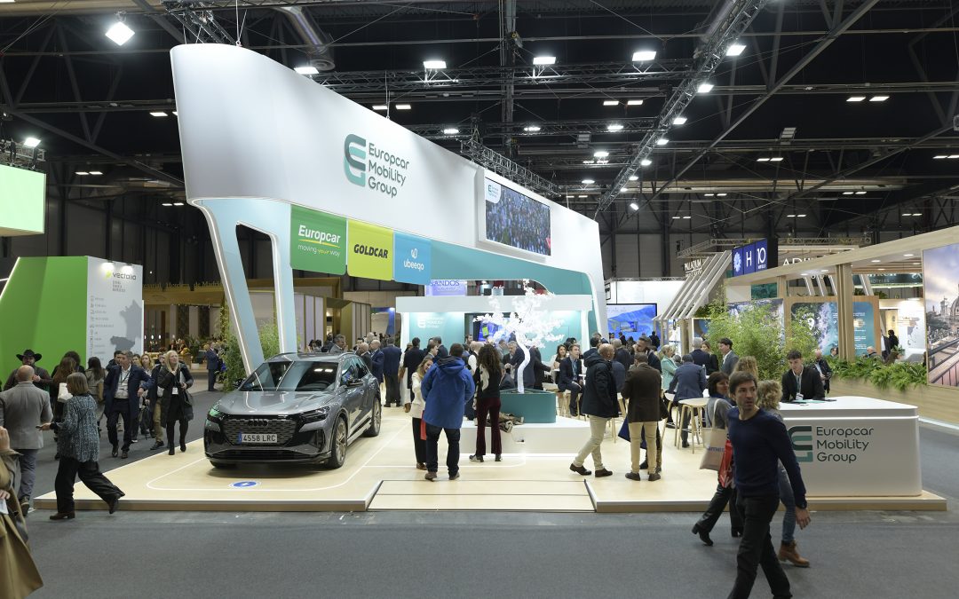 SevenMila, at FITUR for the activation of the Europcar Mobility Group stand