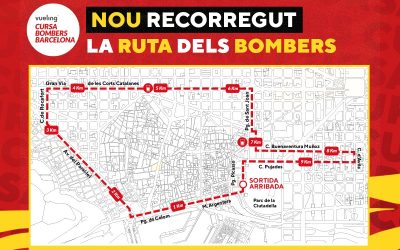 Se estrena nuevo circuito para la Vueling Cursa de Bombers Barcelona 2023